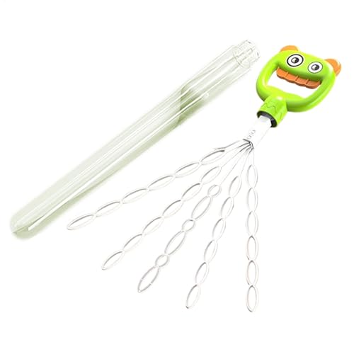 Bubble Stick - lächelnde Gesichtsblasengebläse Stock | 5-Klauen-Handheld-lächelnde Gesichtsblasenstock, 30 Löcher offene Blasenschiebung Teleskop Blasenspielzeug für Partybevorzugungen Bubble Stick - lächelnde Gesichtsblasengebläse Stock | 5-Klauen-Handheld-lächelnde Gesichtsblasenstock, 30 Löcher offene Blasenschiebung Teleskop Blasenspielzeug für Partybevorzugungen von Generic