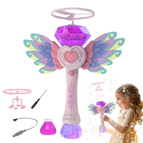 Bubble Wands, Bubble Wands für Kinder, USB-Blower mit Ladelösungen, Unterhaltung im Freien, für Familienveranstaltungen, Geburtstag, Hochzeit, Strände Bubble Wands, Bubble Wands für Kinder, USB-Blower mit Ladelösungen, Unterhaltung im Freien, für Familienveranstaltungen, Geburtstag, Hochzeit, Strände von Generic