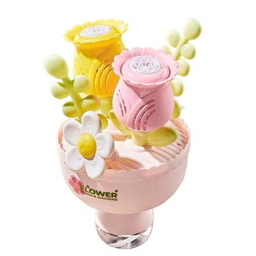 Bubbles für Kinder, Blasenmaschine für Kinder, Blasenstäbe, Blumenstrauß, interaktives Spielzeug, batteriebetriebenes Set, mit Lösung, Hinterhofspiele für den Außenbereich Bubbles für Kinder, Blasenmaschine für Kinder, Blasenstäbe, Blumenstrauß, interaktives Spielzeug, batteriebetriebenes Set, mit Lösung, Hinterhofspiele für den Außenbereich von Generic