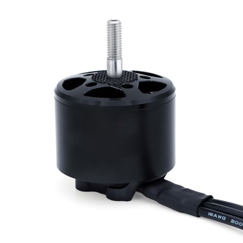 Bürstenloser Outrunner -Motor, 420 KV 660 KV Hochgeschwindigkeit 14 Pole M5 Welle 16AWG Silikondraht für Fernbedienungsquadcopter -Drohne (420 kV) von Generic