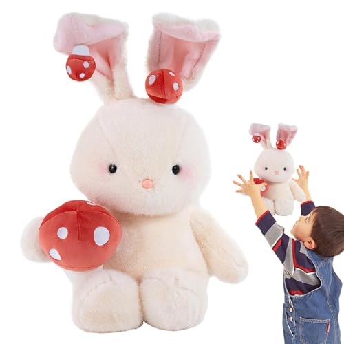Bunny Plüsch - Gefülltes Tier | Gefüllte Figur Spielzeug Pilz | Kuschelige Charaktersammlung | Kaninchengestopfte Hasenplüsch | Umarmende Plüschpuppen Für Die Heimdekoration, Sofa -Charaktersammlu Bunny Plüsch - Gefülltes Tier | Gefüllte Figur Spielzeug Pilz | Kuschelige Charaktersammlung | Kaninchengestopfte Hasenplüsch | Umarmende Plüschpuppen Für Die Heimdekoration, Sofa -Charaktersammlu von Generic