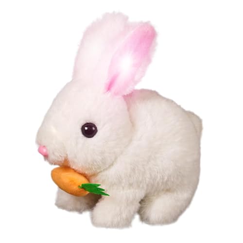 Bunny Toys Kids – interaktives Springendes Kaninchen-Spielzeug, realistisches Kaninchen-Plüschtier, Plüschtier für Kinder, Kaninchen-Spielzeug Bunny Toys Kids – interaktives Springendes Kaninchen-Spielzeug, realistisches Kaninchen-Plüschtier, Plüschtier für Kinder, Kaninchen-Spielzeug von Generic