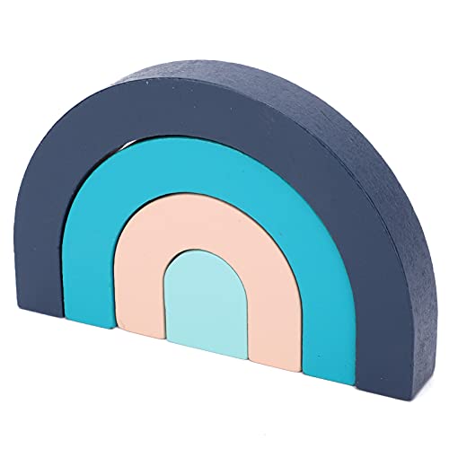 Bunte Baustein, Augenschutz Bausteine für Mädchen Geschenke für Kleinkinder (Ozeanblau) von Generic