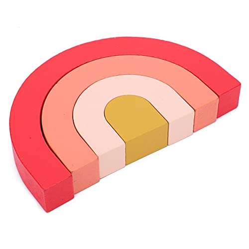 Bunte Baustein, Augenschutz Bausteine für Mädchen Geschenke für Kleinkinder (Rot) von Generic