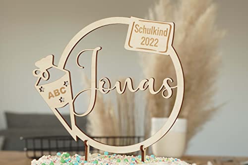 Caketopper Einschulung I Schulkind 2025 I Kuchendekoration Schulkind I Einschulung I Einschulung Geschenk I Schultüte Caketopper Einschulung I Schulkind 2025 I Kuchendekoration Schulkind I Einschulung I Einschulung Geschenk I Schultüte von Generic
