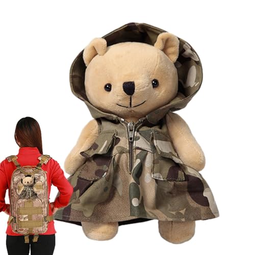 Camouflage-Bär, Tarnbär | Niedliches Tarnbär-Spielzeug für 7,87 Zoll – abnehmbares Sammelkissen, Raumdekoration in Plüschtierform, Innendekoration Camouflage-Bär, Tarnbär | Niedliches Tarnbär-Spielzeug für 7,87 Zoll – abnehmbares Sammelkissen, Raumdekoration in Plüschtierform, Innendekoration von Generic