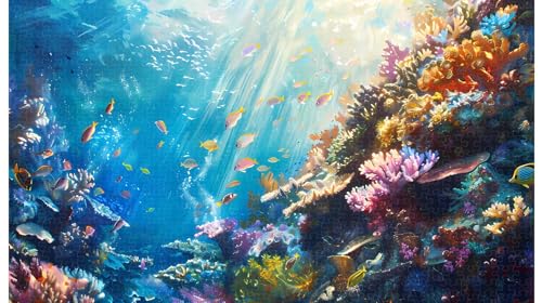 Canyon Light Gap Fish Path: Meeresverhaltensforschungs-Puzzle, 1000 Teile (B ; 1000 Piece) von Generic