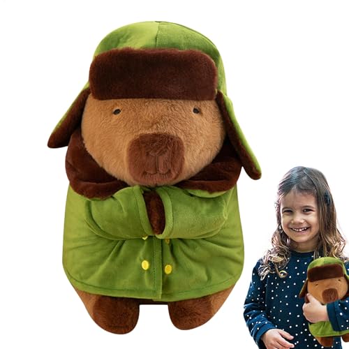 Capybara | Capybara Soft Doll Capybara Kissen | 30 cm Capybara Realistic Soft Capybara Spielzeug ausgestopfte Plüsch für Mädchen von Generic