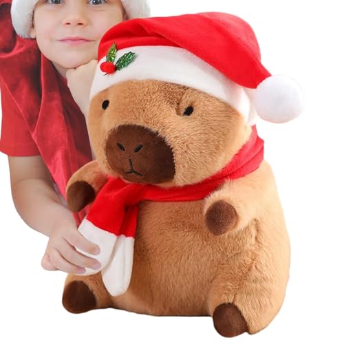 Capybara-Plüschkissen – niedliches Capybara-Plüschtier | weiches Capybara-Plüschtier, weiches Weihnachtsplüschtier, Heimdekoration im Kindergarten, Plüschtier für kleine Freunde Capybara-Plüschkissen – niedliches Capybara-Plüschtier | weiches Capybara-Plüschtier, weiches Weihnachtsplüschtier, Heimdekoration im Kindergarten, Plüschtier für kleine Freunde von Generic