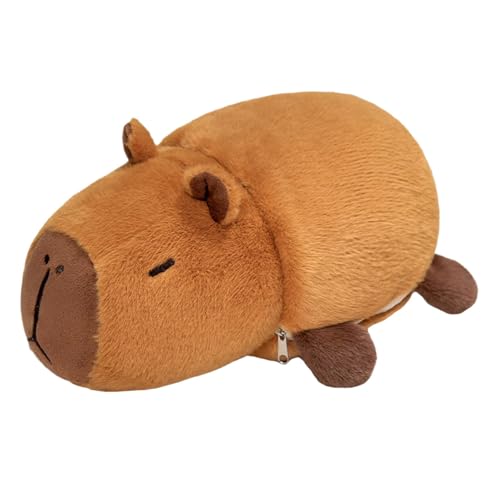 Capybara Plüschpuppe, niedliches -Spielzeug, kleines Plüschtier, wendbar, Plüschtier für Kinder, Geburtstag von Generic