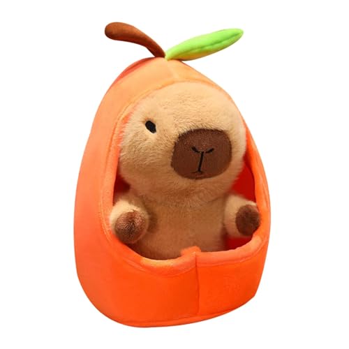 Capybara-Plüschtier, Capbara-Plüschtier, niedliche Plüschpuppe mit Cartoon-Figuren - Niedliche Plüschfiguren für Sammlerhausdekorationen, Plüschpuppe Capybara-Plüschtier, Capbara-Plüschtier, niedliche Plüschpuppe mit Cartoon-Figuren - Niedliche Plüschfiguren für Sammlerhausdekorationen, Plüschpuppe von Generic