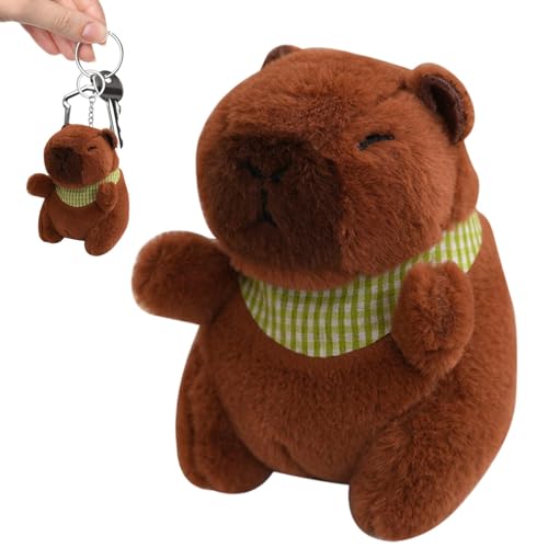 Capybara Plüschtier, Capybara Plüschtier, Capybara Schlüsselanhänger Charm, Capybara Plüschtier Anhänger für Tasche, Handtasche, Rucksack, Handtasche Capybara Plüschtier, Capybara Plüschtier, Capybara Schlüsselanhänger Charm, Capybara Plüschtier Anhänger für Tasche, Handtasche, Rucksack, Handtasche von Generic