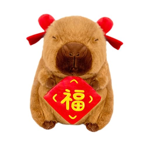 Capybara-Plüschtier, Stofftier, Heimdekoration, Plüsch-Überwurfkissen für Schlafzimmer, Fu von Generic
