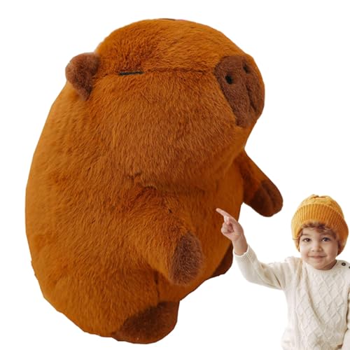 Capybara gefüllt, Capybara Plüsch – Capybara aus Plüsch, umarmt das Kissen – aus süßem Capybara für Nickerchen, Plüschkissen für Kinderzimmer, Dekoration des M von Generic