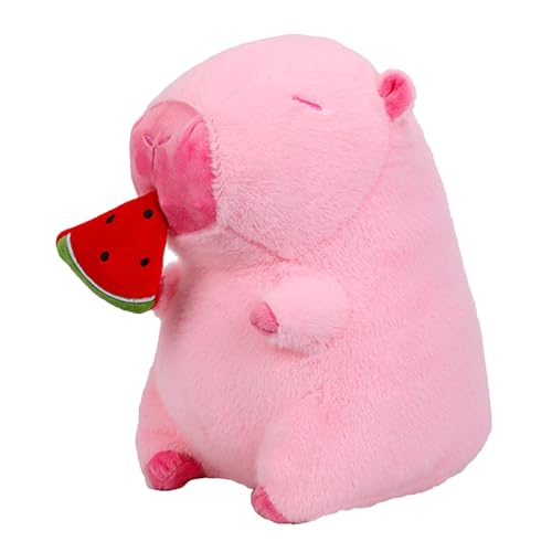 Capybara -tierti Luxus-Spielzeug, flauschig, süßes Spielzeug, süßes Capybara-Plüschspielzeug, Cartoon-Kissen für Sofa, Bett und Büro, weiche Kissen, Geschenk für von Generic