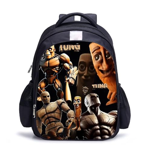 Cartoon Animation Schüler Rucksack wasserdicht und verschleißfeste Schultasche(L,L(32 * 17 * 42cm)) von Generic