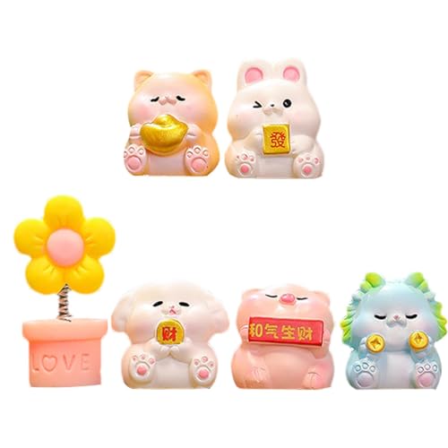 Cartoon-Figuren, kleine Cartoon-Puppe, Display-Sammlung Playset Figuren Tischspielzeug, kompakte und sichere Sammlerspielzeuge für Büros Cartoon-Figuren, kleine Cartoon-Puppe, Display-Sammlung Playset Figuren Tischspielzeug, kompakte und sichere Sammlerspielzeuge für Büros von Generic