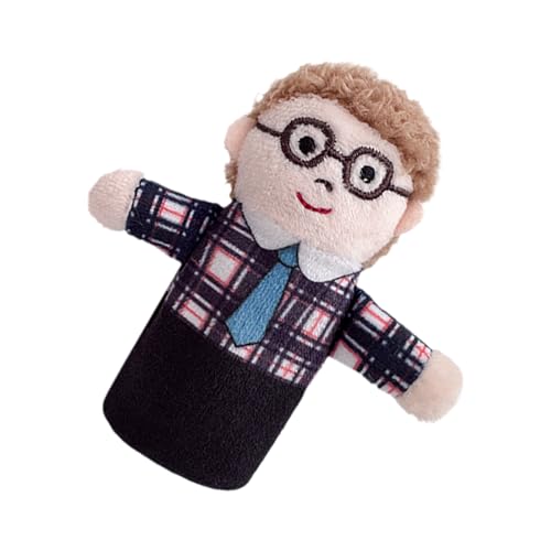 Cartoon-Fingerpuppen, Fingerpuppe, Fingerpuppe, Cartoon-Fingerpuppen, bequemes Spielzeug | warmes interaktives Spielzeug mit Familienthema für den Tag von Generic