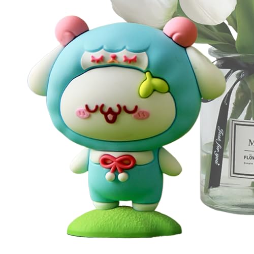 Cartoon Knödel -Figuren - Reihe von Tierfiguren, Sammlerfiguren | Miniaturpuppen für Desktop -Dekoration, lustige Figuren für Kinder, Erwachsene und Kinder Cartoon Knödel -Figuren - Reihe von Tierfiguren, Sammlerfiguren | Miniaturpuppen für Desktop -Dekoration, lustige Figuren für Kinder, Erwachsene und Kinder von Generic