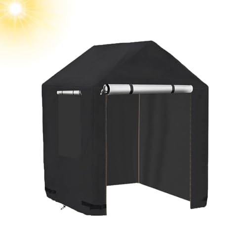 Casetta Da Giardino Resistente - Pretty Casetta Giocattolo Con Cucina | Copertura Impermeabile E Antivento | Protezione Per Tutte Le Stagioni, Copertura in Tessuto Oxford 420D Per Gia von Generic