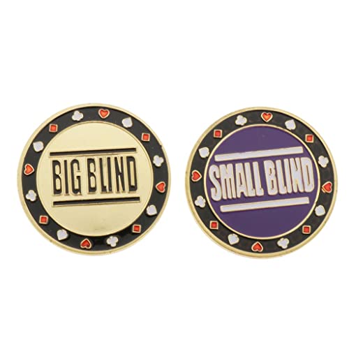 Casino Spiel Chips Set mit Metallmünzen von Generic