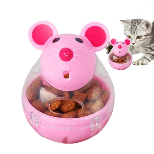 Cat -Behandlungsspender - Maus, die fehlende Nahrungskugel stürzt, interaktiver langsamer Feeder -Klein -Behandlungsspielzeug für Katzen, verhindert Fettleibigkeit, passt Ernährung und Bewegung an Cat -Behandlungsspender - Maus, die fehlende Nahrungskugel stürzt, interaktiver langsamer Feeder -Klein -Behandlungsspielzeug für Katzen, verhindert Fettleibigkeit, passt Ernährung und Bewegung an von Generic