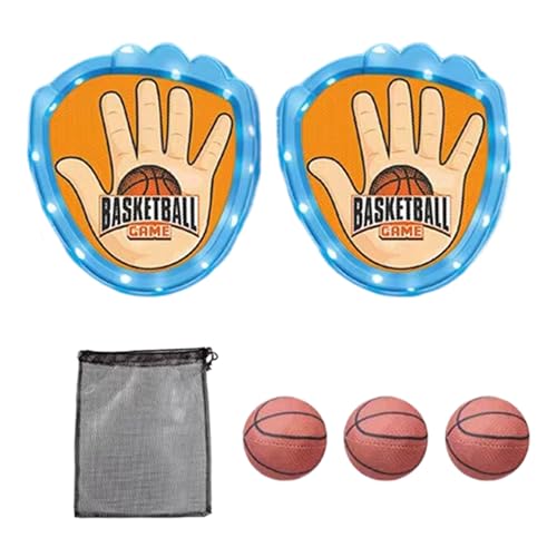 Catch-Ball-Spielset, Paddle Toss and Catch, Ballwurf-Sportspiel, Paddel-Wurf- und Fangball-Spielset, Ballfang-Set, lustiges Eltern-Kind-Interaktions-Outdoor-Spielzeug für Sport im Freien von Generic