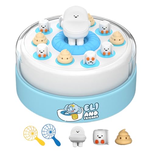 Catch and Bounce Toy - Toilettenbrettset, Poping Game Kit | Fun Reflex Coordination Challenge, Indoor Family Activity -Spiel, sparsames Spielzeug für Mädchen im Alter von 5 6 7 von Generic