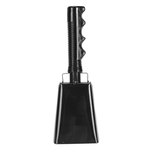 Checking çan, Fußballspiele Stehlen Kuhkuh -Çan -Geräuschhersteller Metall (Black) von Generic