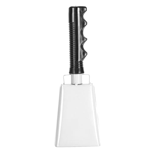 Checking çan, Fußballspiele Stehlen Kuhkuh -Çan -Geräuschhersteller Metall (White) von Generic