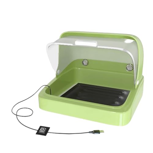 Chick Broodter Box - Chicken Brooder, Geflügelwärmer | Einstellbare Temperaturheizkissen, belüftete Nistkasten, Starterlebensraum für Babyküken, Entenküken, Jungtiere auf der Heimat Farm Chick Broodter Box - Chicken Brooder, Geflügelwärmer | Einstellbare Temperaturheizkissen, belüftete Nistkasten, Starterlebensraum für Babyküken, Entenküken, Jungtiere auf der Heimat Farm von Generic