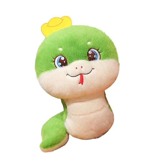 Chinesische Neujahrsschlange Plüsch - Weichgefüllte Tierspielzeug | Lucky Maskottchen Schlangenkissen, Frühlingsfest -, Gemütliches Wurfkissen Für Zuhause, Auto, Schlafzimmer, Arbeitszimmer Chinesische Neujahrsschlange Plüsch - Weichgefüllte Tierspielzeug | Lucky Maskottchen Schlangenkissen, Frühlingsfest -, Gemütliches Wurfkissen Für Zuhause, Auto, Schlafzimmer, Arbeitszimmer von Generic