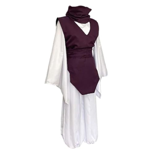 Choso Cosplay Kostüm Anime Outfit Männer Schwarz Lila Oberteile Hosen Volle Sets (Lila,L) von Generic