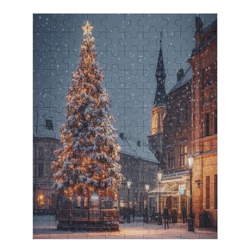 Christmas Puzzle 70 - Erwachsenenpuzzle Mit - Geschicklichkeitsspiel Für Die Ganze Familie - Ideal Als Holzpuzzle von Generic