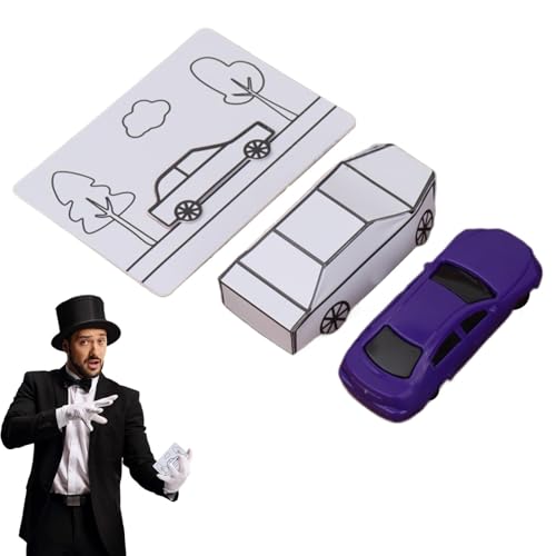 Close Range Magic Props – interaktives magisches Spielzeug, interaktives magisches Malauto-Set Vistaprint, kleines tragbares Zeichenauto-Spielzeug, geeignet für Partys, Spiele von Generic