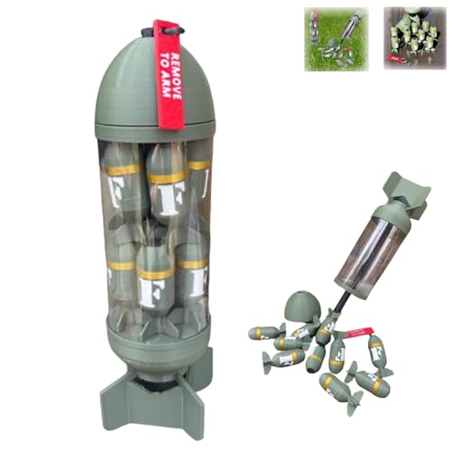 Cluster-F-Bombe, neues lustiges Dekompressionsbombenspielzeug, manchmal reicht es Nicht aus, eine F-Bombe abzuwerfen. Cluster, große Raketengranate mit 10 kleinen F-Bomben (1PC) von Generic