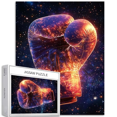 Cosmic Boxhandschuhe, Puzzle für Erwachsene, Weltraum, Hintergrund, Kunst, Puzzle, bunt, DIY-Puzzle, Heimdekoration, Geschenke, Familienpuzzle, perfekt für Spieleabende, 50,8 x 68,9 cm, 1000 Teile Cosmic Boxhandschuhe, Puzzle für Erwachsene, Weltraum, Hintergrund, Kunst, Puzzle, bunt, DIY-Puzzle, Heimdekoration, Geschenke, Familienpuzzle, perfekt für Spieleabende, 50,8 x 68,9 cm, 1000 Teile von Generic