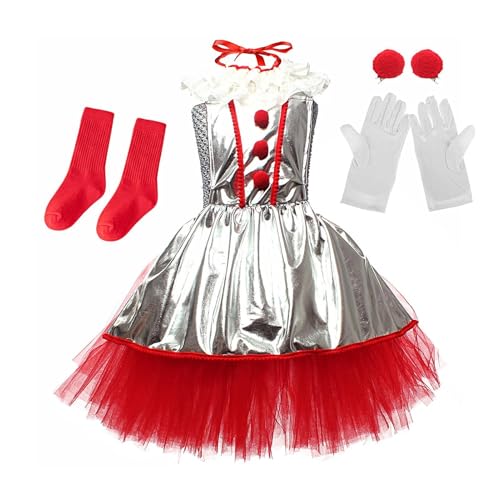 Cosplay Kleid für Mädchen, Kostüm-Set für Mädchen | Tüllkleid für Mädchen, Halloween Outfit | Fotografie Maskerade Vibrierendes saisonales Outfit für Mädchen Cosplay Kleid für Mädchen, Kostüm-Set für Mädchen | Tüllkleid für Mädchen, Halloween Outfit | Fotografie Maskerade Vibrierendes saisonales Outfit für Mädchen von Generic