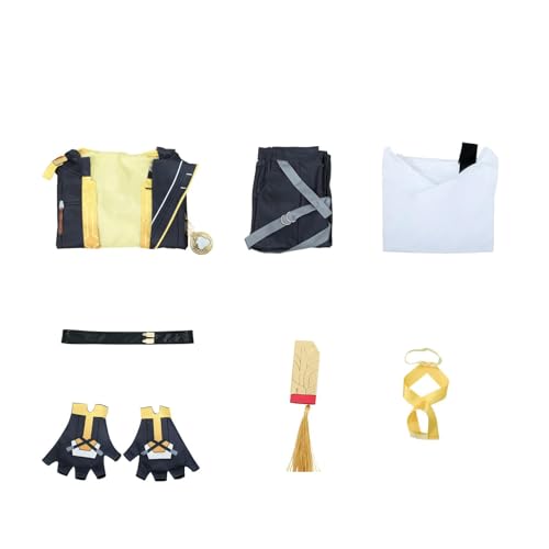 Cosplay Kostüm Komplettset - Halloween Anime Game Convention Outfit Herren Damen Color-Men,M von Generic