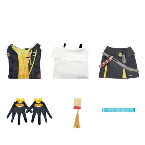 Cosplay Kostüm Komplettset - Halloween Anime Game Convention Outfit Herren Damen Color-Women,XS von Generic