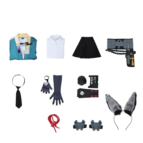 Cosplay-Kostüm und Perücken – Detailliertes Anime-/Spielcharakter-Outfit für Erwachsene Color1,XL Cosplay-Kostüm und Perücken – Detailliertes Anime-/Spielcharakter-Outfit für Erwachsene Color1,XL von Generic