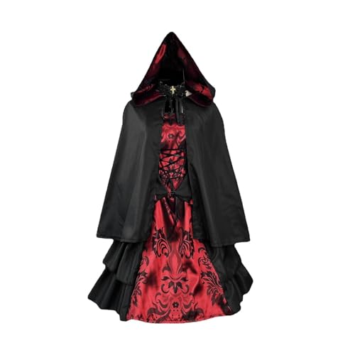 Cosplay-Kostüme, europäisches Retro-Kostüm für Mädchen, elegantes Kleid für Familie und Verkleidung, Damen, XXL, Refer to description Cosplay-Kostüme, europäisches Retro-Kostüm für Mädchen, elegantes Kleid für Familie und Verkleidung, Damen, XXL, Refer to description von Generic
