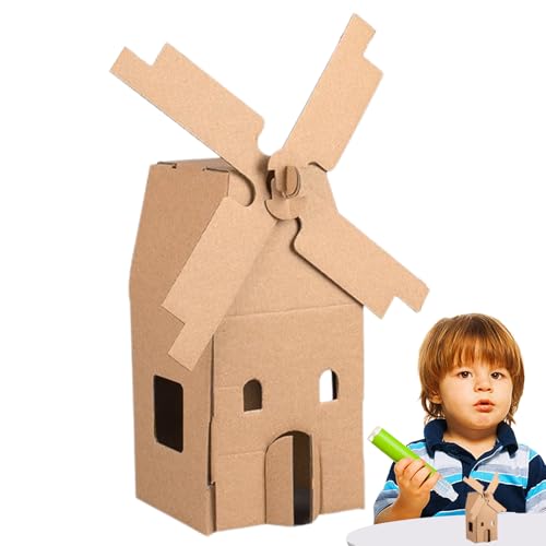 Cottage Model Kit - Miniatur -Holzhaushandwerks -Set, Bauprojekt, detaillierte Architektur sammelbare, kreative Gebäudeaktivität | handgefertigtes Puppenhaus -Kit mit Möbelstücken für Dekoration Cottage Model Kit - Miniatur -Holzhaushandwerks -Set, Bauprojekt, detaillierte Architektur sammelbare, kreative Gebäudeaktivität | handgefertigtes Puppenhaus -Kit mit Möbelstücken für Dekoration von Generic