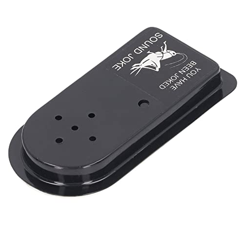 Cricket -Sound -Witzspielzeug, Netto Chirp Power Protection Auto Power Off Cricket Laut Spielzeug Heckkleber Aufkleber für den Aprilscherz, der Hart Finden (Black) von Generic
