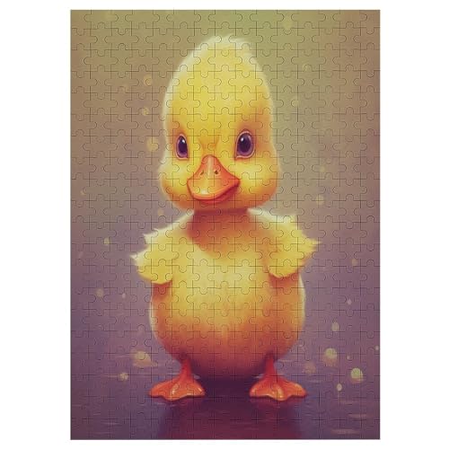 Cute Duck - 1000 Teile Puzzle – - Hochauflösendes - Gelegenheitsspiel – 1000 Teile Holzpuzzle 300 PCS von Generic