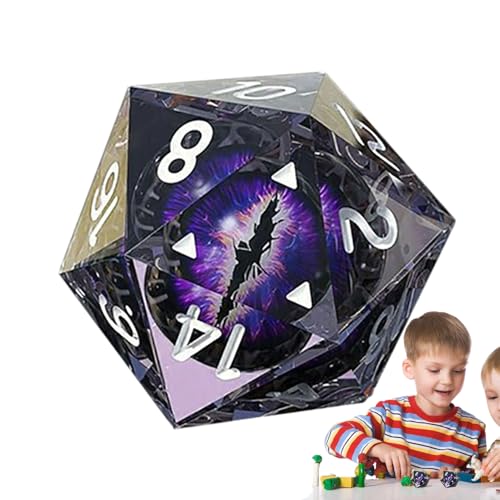 DICE DICE of Dragon - Beutel mit 20 Würfelwürfeln - Set von vielfältigen Würfel, komplett Zwei mit den RPG Shiny Eyes -Brettspielen kompatibel von Generic