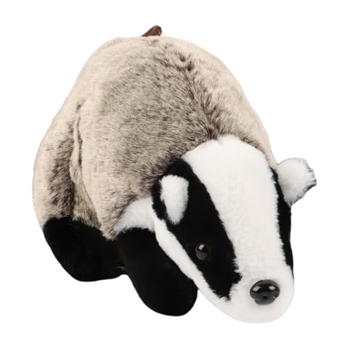 Dachs Dachs Plüsch - Simulation Tier Puppe, Weiche Cuddly Tierpuppe | Panda Niedliche Plüschpuppe Plüsch Tierspielzeug, Gefüllte Spielzeug Tierabzeichen Puppe Für Schlafzimmer, Wohnzimmer, Büro Und von Generic