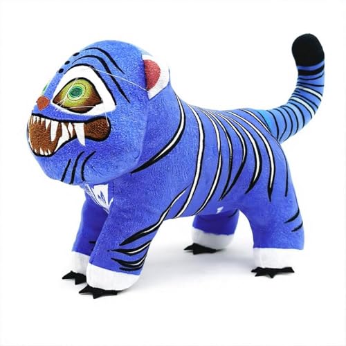 Dämon Plüsch, Jäger Tiger Spielzeug Niedliche Plushie -Sammlerstück -Stofftier für Kinder Jungen Mädchen Erwachsene Fans Weihnachten Geburtstagsspielzeug Geschenke für Und Plüschsammler Blue A Dämon Plüsch, Jäger Tiger Spielzeug Niedliche Plushie -Sammlerstück -Stofftier für Kinder Jungen Mädchen Erwachsene Fans Weihnachten Geburtstagsspielzeug Geschenke für Und Plüschsammler Blue A von Generic