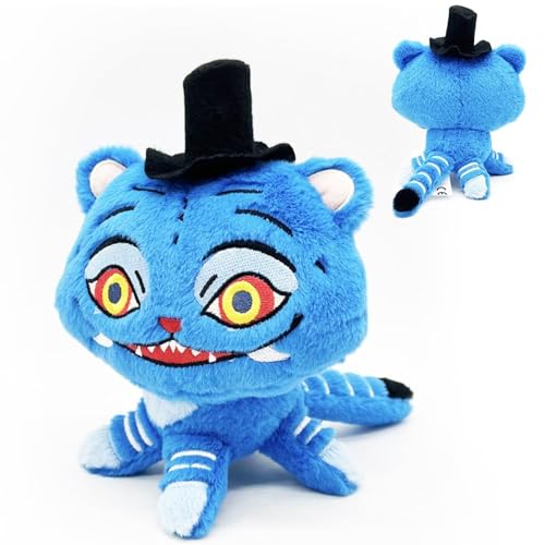 Dämon Plüsch, Jäger Tiger Spielzeug Niedliche Plushie -Sammlerstück -Stofftier für Kinder Jungen Mädchen Erwachsene Fans Weihnachten Geburtstagsspielzeug Geschenke für Und Plüschsammler Blue C Dämon Plüsch, Jäger Tiger Spielzeug Niedliche Plushie -Sammlerstück -Stofftier für Kinder Jungen Mädchen Erwachsene Fans Weihnachten Geburtstagsspielzeug Geschenke für Und Plüschsammler Blue C von Generic