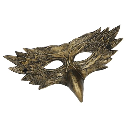 Damen Masquerade Masque | Kreative Halloween Half Face Eagle Masque, Halloween Costume Masque für Cosplay, Kostüm Damen Masquerade Masque | Kreative Halloween Half Face Eagle Masque, Halloween Costume Masque für Cosplay, Kostüm von Generic